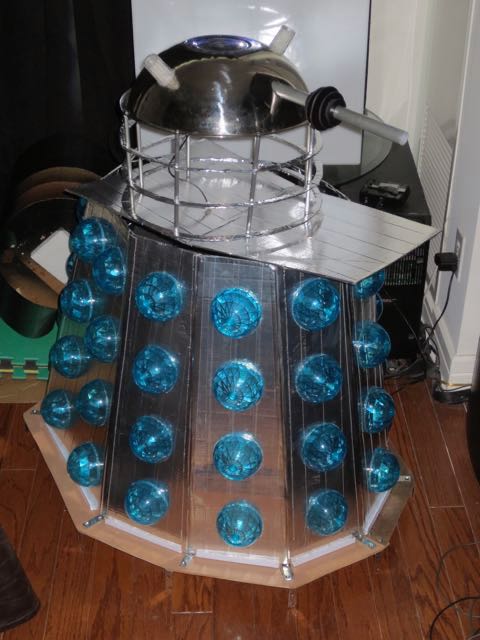 dalek base and head construction in progress